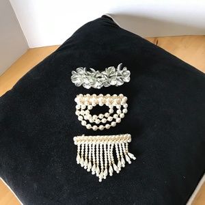 Hair Clips, Decorative (3)